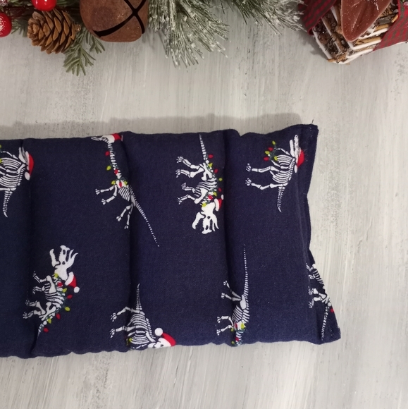 Microwavable Heating Pad Dinosaur Santa Skeletons Heat Pack - Picture 6 of 7